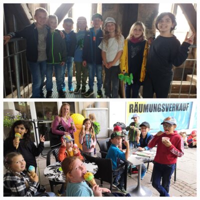 Foto zur Meldung: Ausflug nach Duderstadt der Klasse 2b