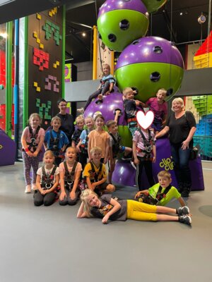 Foto zur Meldung: Ausflug zur Kletterhalle der Klasse 2c
