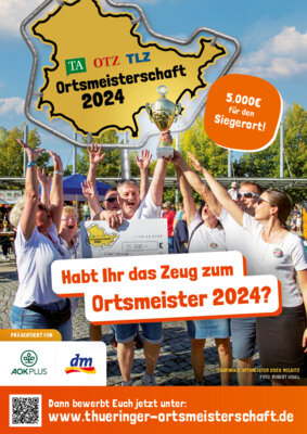 Thüringer Ortsmeisterschaft 2024 - Jetzt noch schnell anmelden!