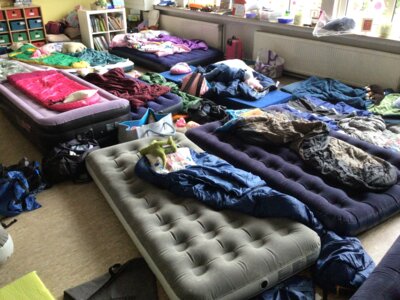 Lesenacht in der Overbergschule