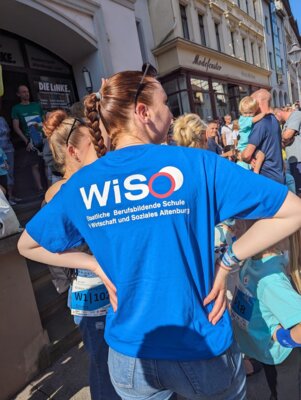Unsere Schule beim Skatmarathon (Bild vergrößern)