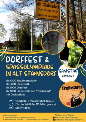 Spaßolympiade und Dorffest in Alt Stahnsdorf (Bild vergrößern)