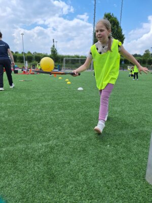 Der TC Blau-Gelb aus Eschweiler präsentiert Auszüge aus seinem kindgerechten Sportangebot