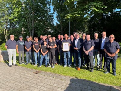 Foto zur Meldung: Auszeichnung Ehrenamt des Monats geht an Blüchers Ritter aus Ober-Flörsheim