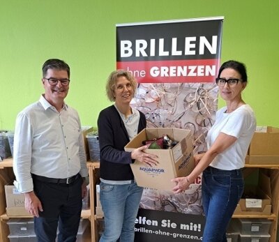 Besuch von Bürgermeister Andreas Veit & Kerstin Lauerburg (nachhaltige Gemeinde NOHFELDEN) (Bild vergrößern)