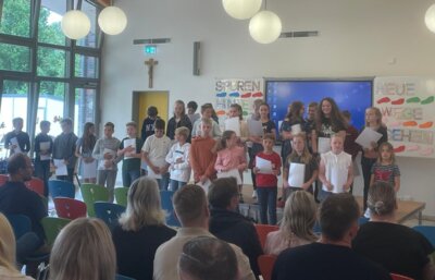 Verabschiedung der 4. Klassen
