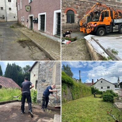 Aufräumaktion am Herrenhaus Lindner Areal mit dem Fotoverein Nowhere Pix e.V.!