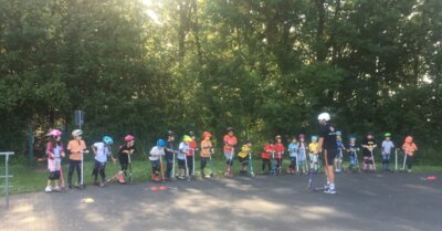 Meldung: Rollertraining am Skaterplatz