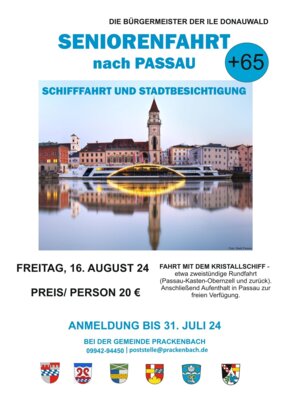 Foto zur Meldung: Einladung zur ILE-Seniorenfahrt