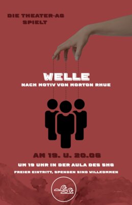 Die Theater-AG zeigt "Welle" - das Publikum ist begeistert (Bild vergrößern)