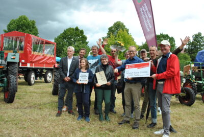 Neue Naturparkgemeinde auf dem Naturparkfest in Lugau bekannt gegeben (Bild vergrößern)