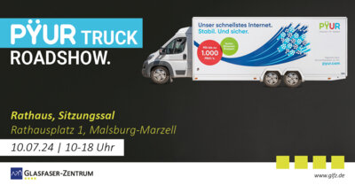 PŸUR Truck Roadshow in Malsburg-Marzell am 10.07.2024 (Bild vergrößern)