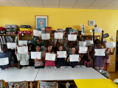 Remise des diplomes du DELF - Juin 2024 (Bild vergrößern)