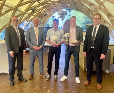 Foto zur Meldung: Verdiente Calauer Ehrenamtler durch den Landkreis OSL geehrt