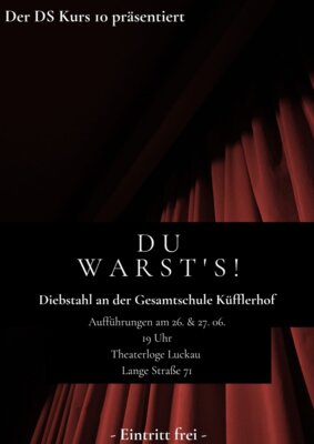 DU WARST´S! (Bild vergrößern)