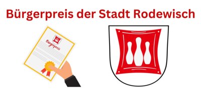Vorschlägen für Bürgerpreis der Stadt Rodewisch 2024 gesucht!