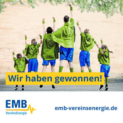Meldung: Wir haben gewonnen!