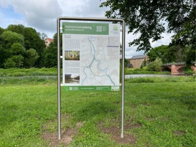 Meldung: Neue Infotafel in Wechselburg