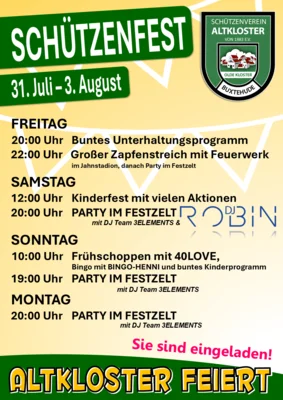 Banner Schützenfeste