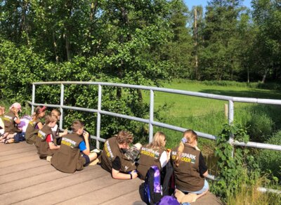 Foto zur Meldung: Bericht Naturparkschule Garstedt – Exkursionstage mit der Klassenstufe 4 zum Thema Wasser
