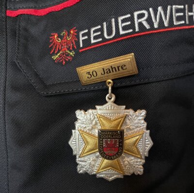 Sonderehrung anlässlich 30 Jahre Kreisfeuerwehrverband Märkisch-Oderland e.V. (Bild vergrößern)