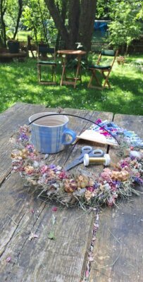 Workshop Blumenloop binden (Bild vergr&ouml;&szlig;ern)