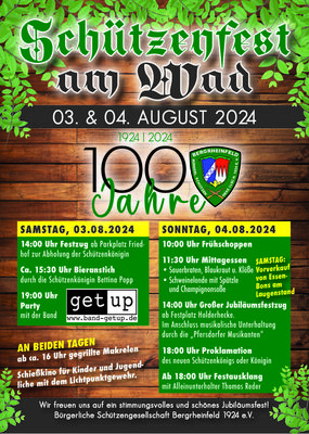 Schützenfest am Wad