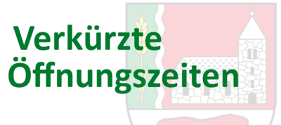 Verkürzte Öffnungszeiten Kita Apenburg