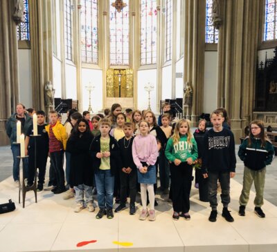 Foto zur Meldung: Schuljahresabschlussgottesdienst in der Nikomedeskirche