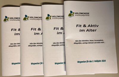 Foto zur Meldung: Der Wegweiser „Fit & Aktiv im Alter“ für das 2. Halbjahr 2024 ist erschienen!
