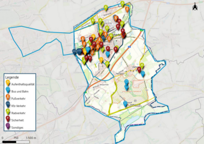 Foto zur Meldung: Bestandsanalyse und erste Beteiligungsphase zum Mobilitätskonzept abgeschlossen Die Berichte wurden auf der Projektwebseite veröffentlicht