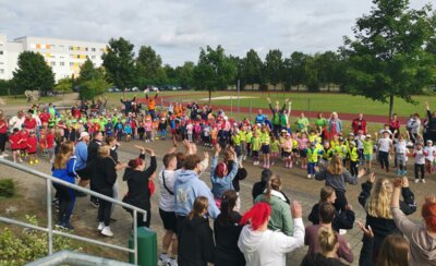 Kitaolympiade „Immer in Bewegung mit Fritzi“ in Lübbenau