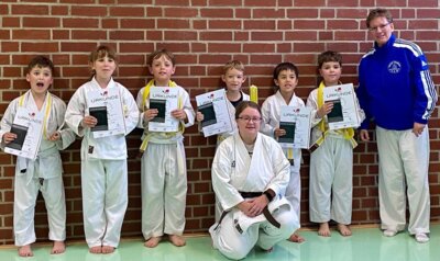 Karate - Erste Gürtel