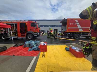 Meldung: Feuerwehreinsatz im Panattoni Park in Rangsdorf