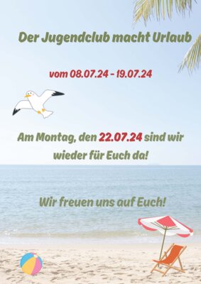 Der Jugendclub macht Urlaub (Bild vergrößern)