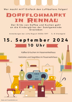 Dorfflohmarkt Rennau
