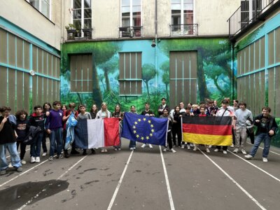 Meldung: Puris mit Erasmus + Programm in Paris