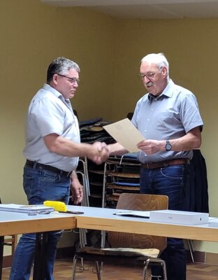 Karl-Josef Simon bei der Ernennung zum Ortsbürgermeister©SonjaMüller