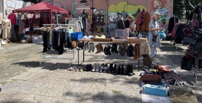 Foto zur Meldung: Lady- & Hosenscheisser Flohmarkt Foto zur Meldung: Lady- & Hosenscheisser Flohmarkt