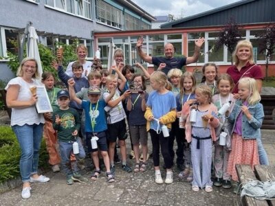 Platz 2 und damit beste Schule beim Stadtradeln (Bild vergr&ouml;&szlig;ern)