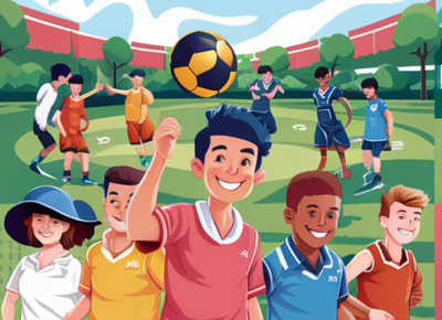 Foto zur Meldung: Wettbewerb „Sportliche Schule“ des Landkreises Börde