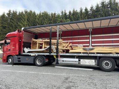 Neue Spielgeräte für den Spielplatz am Fichtelsee!