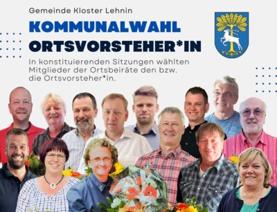 Konstituierende Sitzungen und Wahl des/der Ortsvorsteher*in (Bild vergrößern)