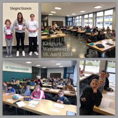 Mathe-Känguru-Wettbewerb an der Graf Salentin Schule Jünkerath