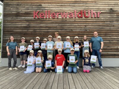 30 Kinder zu Junior Rangern ernannt (Bild vergrößern)