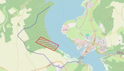 Meldung: Sperrung Uferweg Bleilochstausee im Bereich Sühnekreuz auf Grund von Baumfällarbeiten