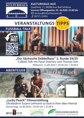 Das Kulturhaus Aue informiert (Bild vergrößern)