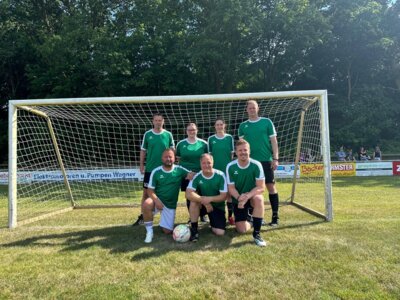 Mannschaft Amt Neustadt (Dosse) beim MAZ Fußballturnier am 28.06.2024
