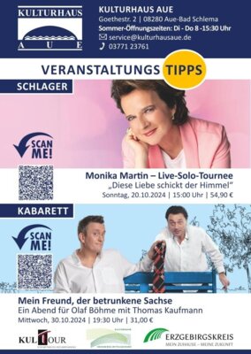 Das Kulturhaus Aue informiert (Bild vergrößern)