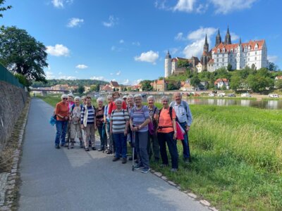 Unsere Wanderung von Seußlitz nach Meißen (Bild vergrößern)